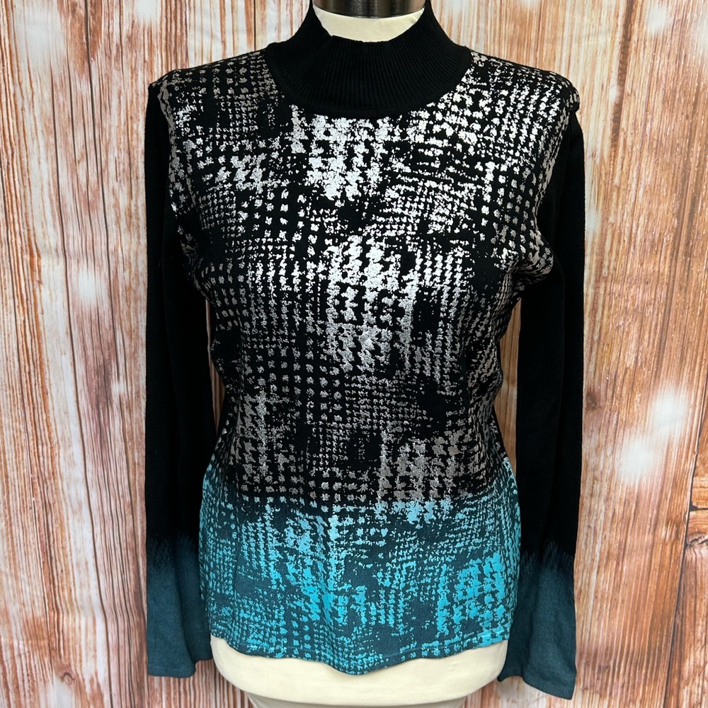 Linea‎ Domani Dip Dyed Metallic Sweater
